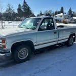 Chevy truck sitting, purchased in Spencerport, NY.